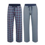 Pyjamabroek van bio-katoen, nachtblauw Maat: XXL