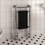 Eastbrook Windrush klassieke radiator 155x60cm Chroom 254 watt