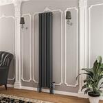 Eastbrook Imperia 2 koloms radiator 145x60cm 2046W wit glans