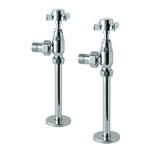 Eastbrook Valve klassieke radiator aansluitset chroom