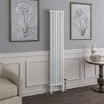 Eastbrook Imperia 2 koloms radiator 45x180cm 1487W antraciet