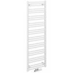 Bruckner Albrecht handdoekradiator 40x125cm 437W mat zwart