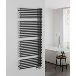 Kunststof radiatorborstel/verwarmingsborstel blauw 68 cm - plumeaus