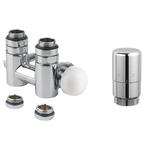 Sapho Twin Combi radiator m/o aansluitset links chroom