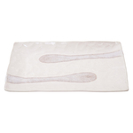 Zwart Rechthoekig Bord - Large Plates - 28.5 x 12.5cm