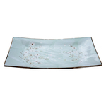 Mintgroen Rechthoekig Bord - Green Cosmos - 35 x 19cm