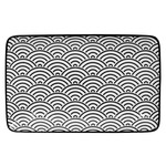 Tokyo Design Studio - Nippon Black - Rechthoekig Bord - Golven - 21 x 13.5cm