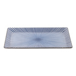Zwart Rechthoekig Bord - Tajimi - 50 x 12.5 x 2cm