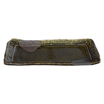 Blauw Rechthoekig Bord - Sendan Tokusa - 23 x 11.5 x 2.3cm