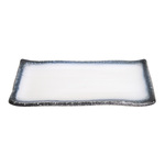 Tokyo Design Studio - Nippon Blue - Rechthoekig Bord - Stippen - 21 x 13.5cm