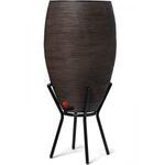 Kastanje houten regenton 50 liter