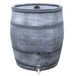Garantia regenton met bloembak 350 liter rood