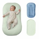 VEVOR babynest knuffelnest babynest babykussen reisbed 800x460x140mm