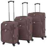 Hardcase transportkoffer met wielen en schuimen binnenkant