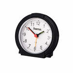 Hama wekker classic geluidsarm zwart/wit