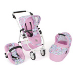 Kinderwagen 3 in 1 Zara antraciet, innovatieve design!