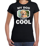 Honden liefhebber trui / sweater Labrador retriever my dog is serious cool zwart voor kinderen