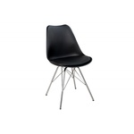 Retro stoel SCANDINAVIA MEESTERSTUK wit - 36205