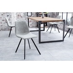 Retro stoel AMSTERDAM CHAIR steengrijs design klassieker - 38364