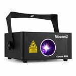 ALIEN 500mW RGB Laser Stage Lighting Projector Effect Beam 3D Illusion Animation Network 10 IN 1 DJ Disco Party Holiday Lights