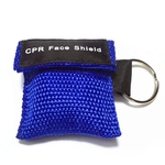 CPR Emergency face Shield masker sleutel ring ademhaling masker (groen)