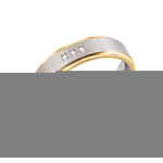 Mi Moneda RIN-AMO-LU-02 Ring Avo De Luxe Silver goudkleurig Maat 58