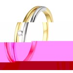 TFT Ring Diamant 0.21ct H SI Bicolor Goud
