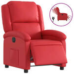 vidaXL fauteuil stof rood