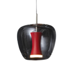 Hanglamp Milan 64 cm glans rood