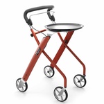 Binnenrollator Let's Dream (6,5 kg) | TrustCare | Oranje | Met dienblad | Design | TCLD501