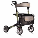 Rollator 3-Motion | 3 dubbel opvouwbaar | Kies uw kleur : Groen | Excel