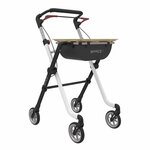 Space-I Binnenhuis Rollator | Kies uw kleur : Zwart & Champagne | Rehasense