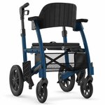 Prestige Rollator en Rolstoel in 1 | Kies uw kleur : Licht blauw | Triumph