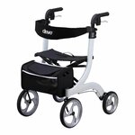 Lichtgewicht Rollator Nitro Wit (7 kg) | Lengte persoon : Medium 160 - 179 cm | Drive