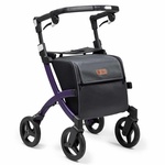 Rollz Flex 2 rollator classic (7,4 kg) | Rollator met grote boodschappentas | Jungle Green | Lichtgewicht rollator | 3010RF0014
