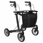 Rollator Athlon - Carbon rollator (5,5 kg) | Rehasense | Lichtgewicht | Zachte banden | Medium | CRBKM550UP