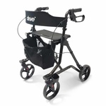Lichtgewicht rollator Let&apos;s Fly (6,9 kg) | TrustCare | Grote wielen en weggewerkte remkabels | Grijs | Design | TCLFLYGR0270