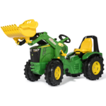 Rolly Toys rollyFarmtrac John Deere 6210R traptrekker met voorlader en luchtbanden