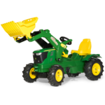 Rolly Toys Farmtrac John Deere 7930 traptrekker met lucht-banden, versnelling, rem en voorlader