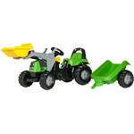 Rolly Toys Traptractor Met Aanhanger Rollyjunior Rt Rood