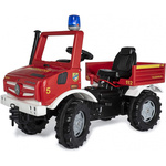 Rolly Toys traptractor RollyJunior RT met aanhanger 162 cm rood