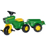 Rolly Toys rollyFarmtrac Massey Ferguson 8650 traptrekker met voorlader en luchtbanden