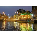 Romantische avondcruise voor twee door Amsterdam