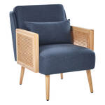 Nicosia stacking chair - organic grey/ anthracite