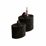 Salontafel set Esma Wit rond