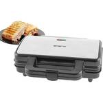 DOMO Snack Party 5in1 Sandwich toaster CoolTouch-behuizing, Anti-aanbaklaag Rood