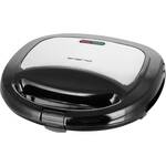 Severin SA 2969 Sandwich toaster Zwart, RVS