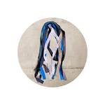 Badjas ceintuur wafelpatroon - diverse kleuren-kobaltblauw