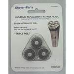Universeel Scheerkop Roterende scheerkop 3 ringen voor de philips SH91, SH98, SH71, S9000, S7000, S5000