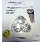 Huismerk Universeel Scheerkop Roterende scheerkop 3 ringen voor de philips SH91, SH98, SH71, S9000, S7000, S5000